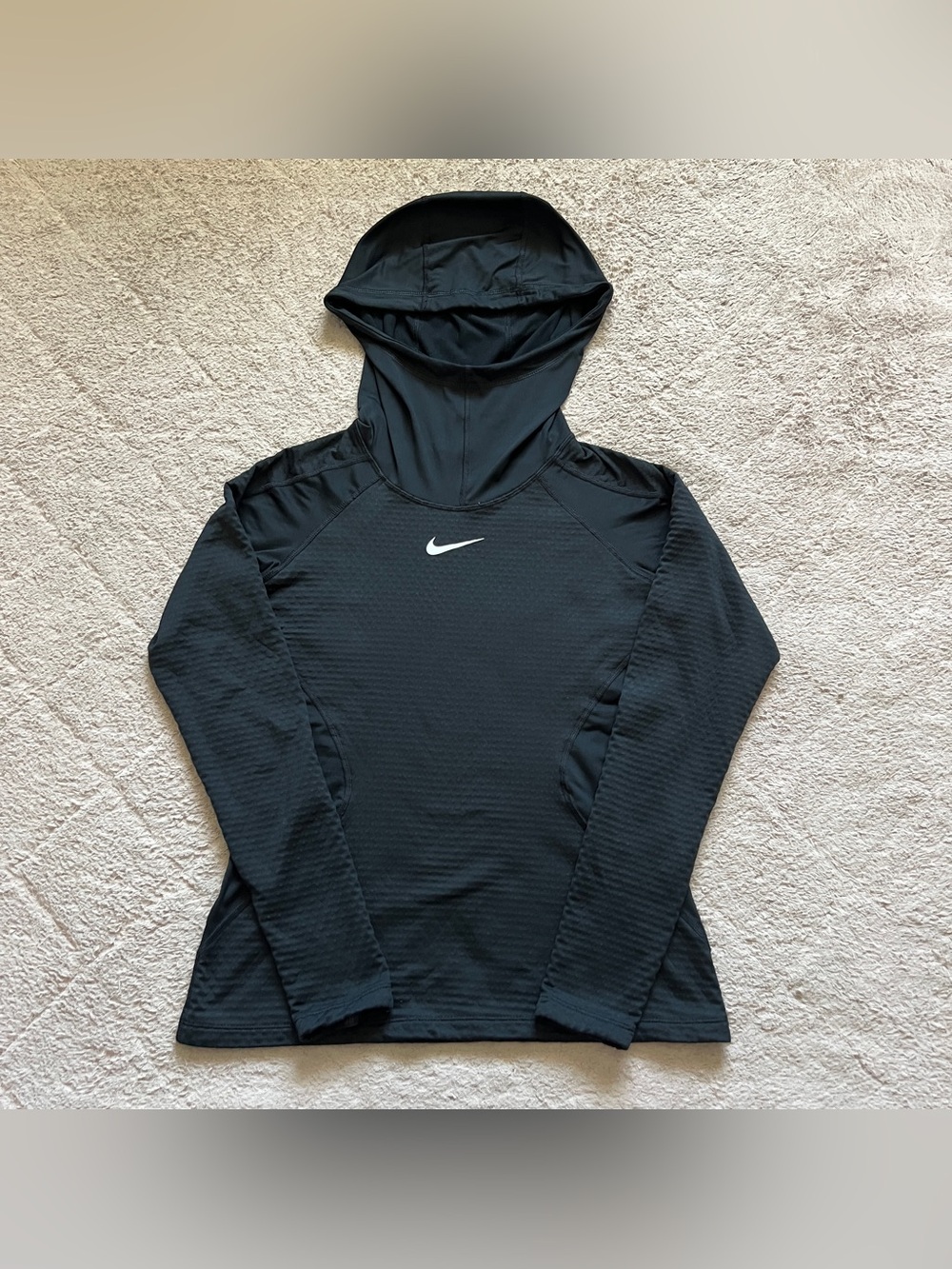 Nike Pro Hyperwarm Hoodie Sporty Gym Workout Athleisure Running Yoga‎ Sz S
